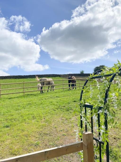 Вилла Luxury Detached Peak District Stone Barn - Dog Friendly Hazelwood Экстерьер фото